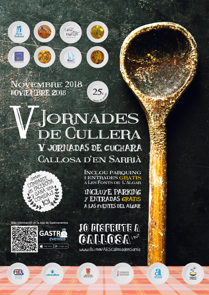 V Jornadas de Cuchara - Callosa De Sarrià