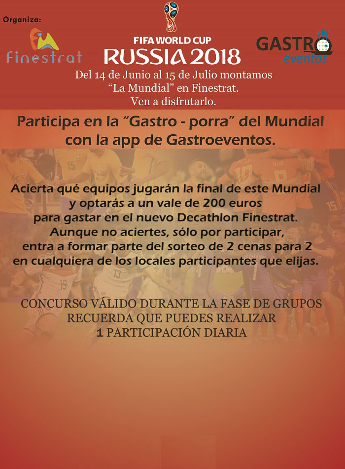 Mundial de Fútbol en Finestrat