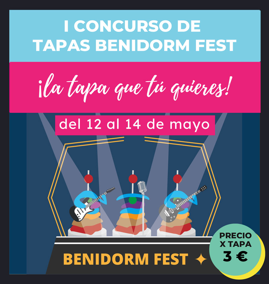Concurso de tapas Benidorm Fest