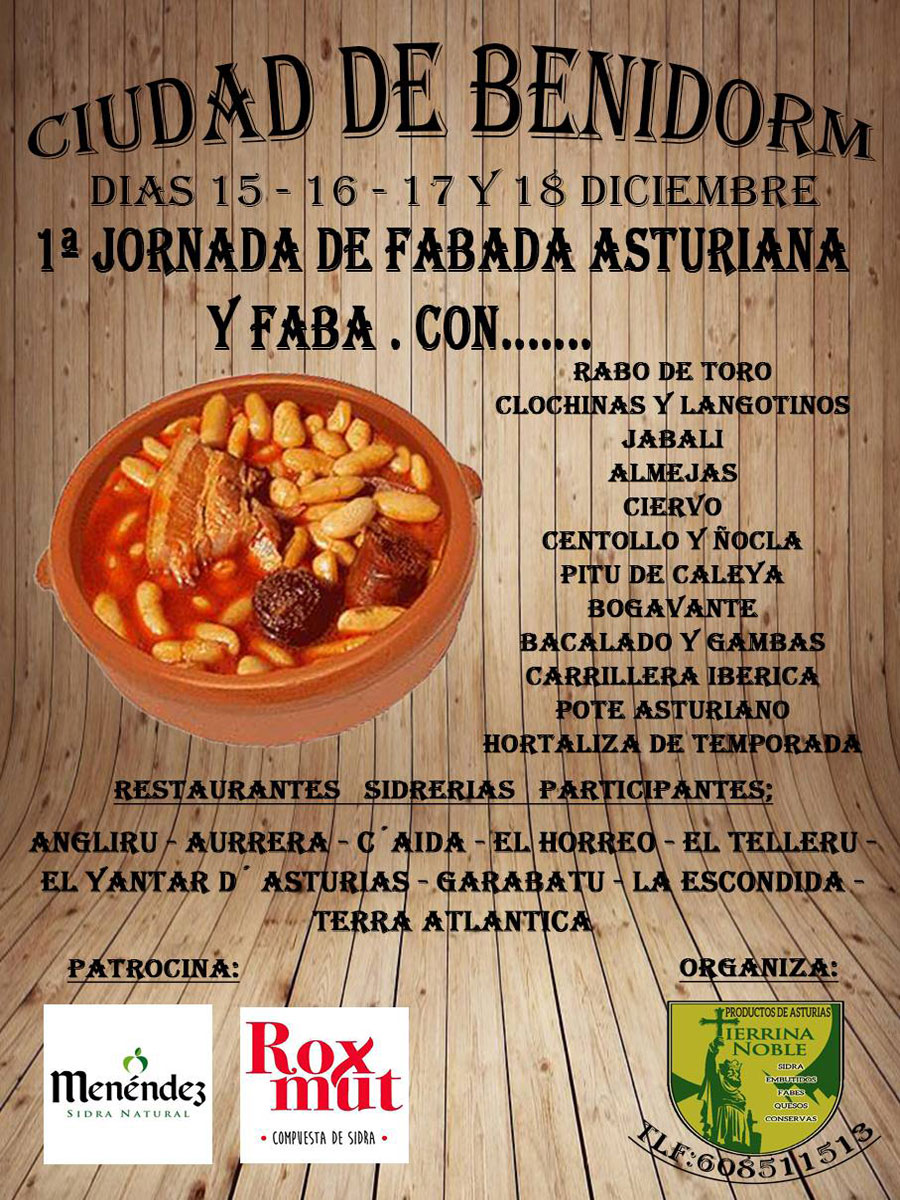 1ª Jornada de Fabada Asturiana y Faba
