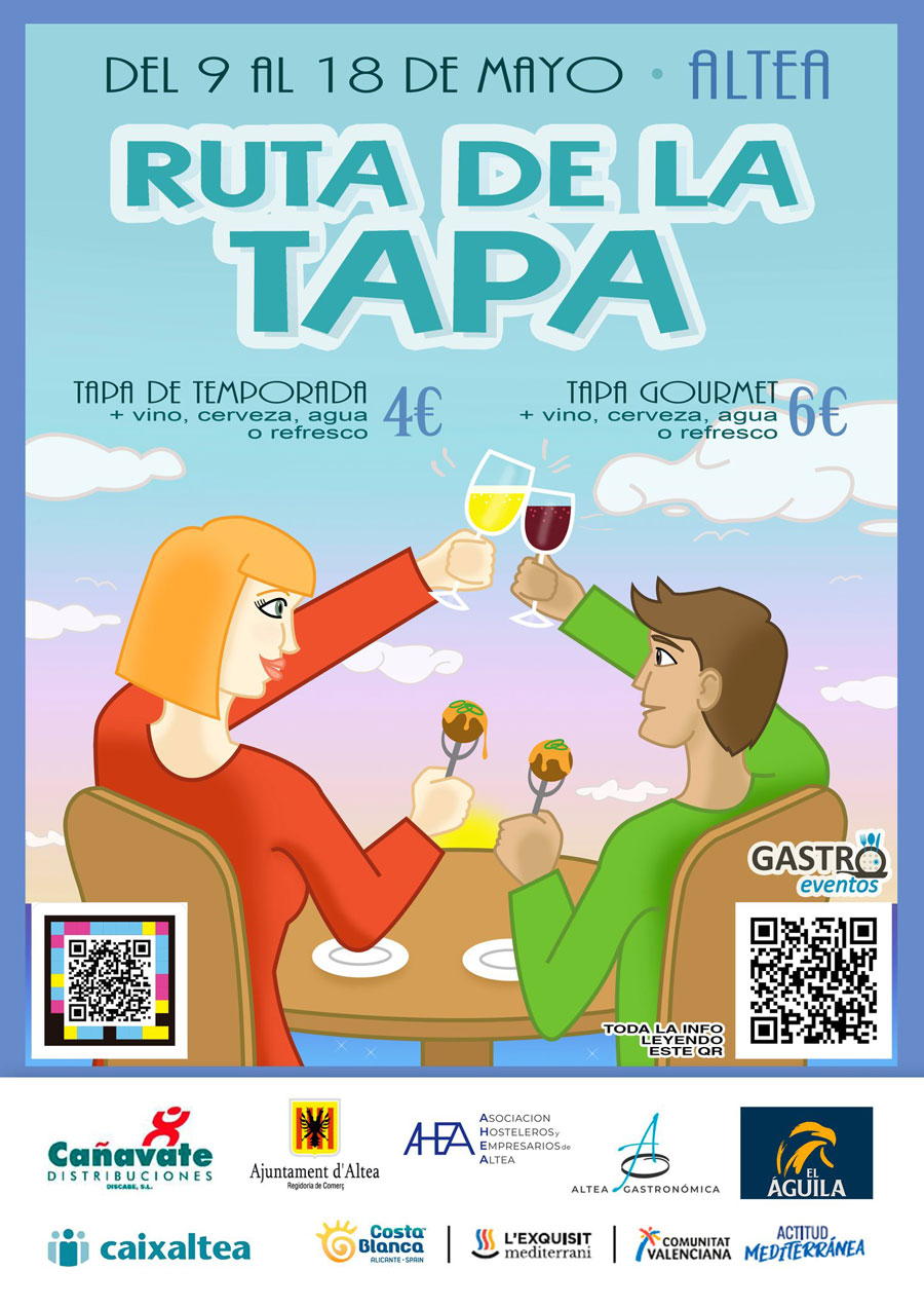 La ruta de la Tapa Altea 2025